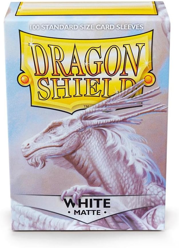 Dragon Shield Sleeves Matte (100 count): White