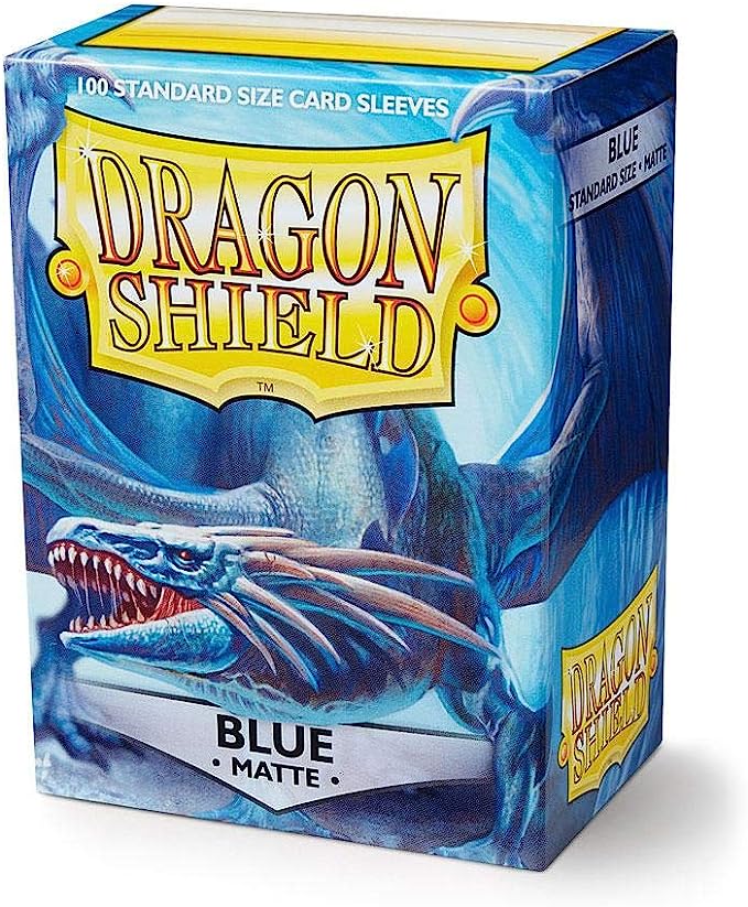 Dragon Shield Sleeves Matte (100 count): Blue