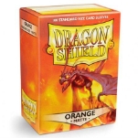 Dragon Shield Sleeves Matte (100 count): Orange