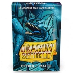 Yu-gi-oh Dragon Shield Sleeves Matte (60 count): Petrol